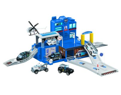 Alltoys Policejní hrací set + 4 autíčka
