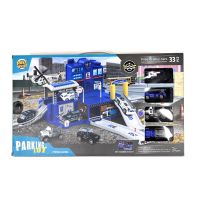 Alltoys Policejní hrací set + 4 autíčka 2