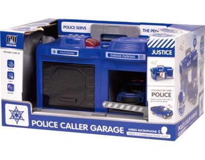 Alltoys Policejní hrací set garáž