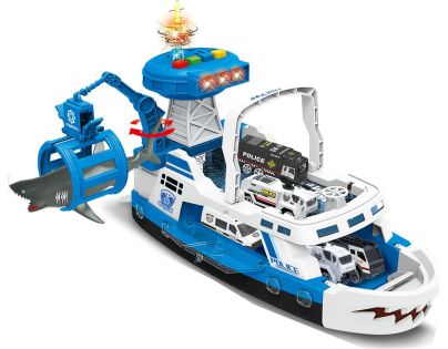 Alltoys Policejní loď hrací set chyť žraloka - Poškozený obal