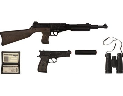 Alltoys Policejní sada Top Secret kapslíková 8 ran