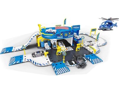 Alltoys Policejní stanice Hrací set 62 dílků - Poškozený obal