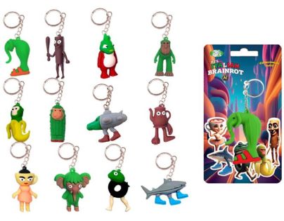 Alltoys Přívěsek na klíče Brainrot 3D 7 cm