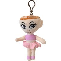 Alltoys Přívěsek plyšový Brainrot 10 cm Ballerina Cappuccina