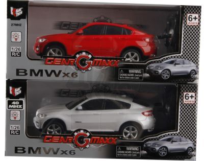 RC Auto BMW X6 1:26 - Bílá