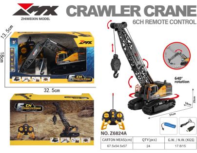 Alltoys RC drápový jeřáb 1:24 40MHZ