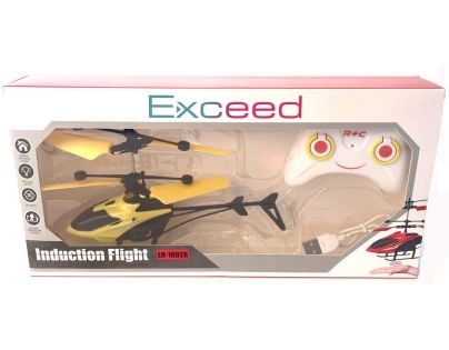 Alltoys RC Helikoptéra 17 cm žlutá