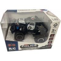 Alltoys RC policejní auto 1 : 43 černé 2