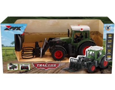 Alltoys RC traktor s kleštěmi na balíky 2.4Ghz