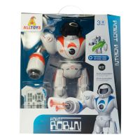 Alltoys Robot Robin oranžovo - bílý 2