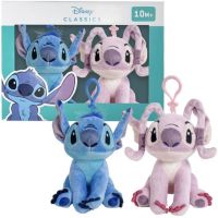 Alltoys Sada plyšových klipů Stitch Angel 2 ks