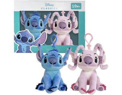 Alltoys Sada plyšových klipů Stitch Angel 2 ks Alltoys Sada plyšových klipů Stitch Angel 2 ks