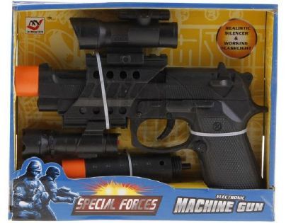 Alltoys Samopal se zvukem a světlem malý
