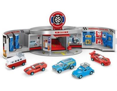 Alltoys Servisní stanice Car Wax pro auta Osobák