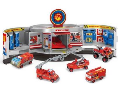 Alltoys Servisní stanice Car Wax pro auta Hasiči