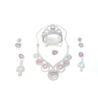 Alltoys Set pro princeznu korunka, náušnice a náhrdelník