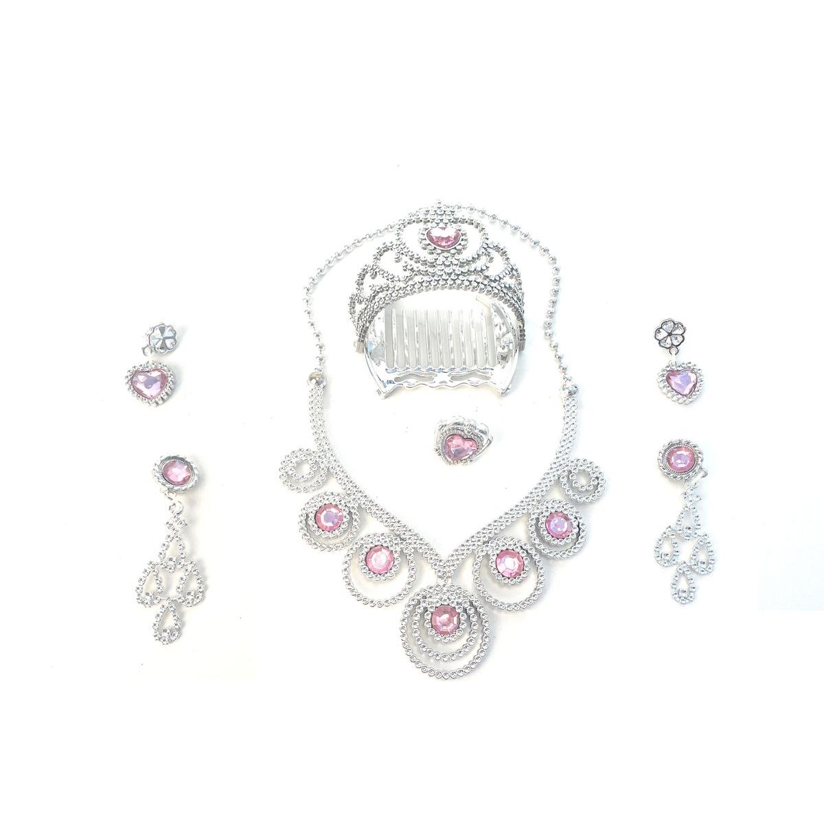 Alltoys Set pro princeznu korunka, náušnice a náhrdelník