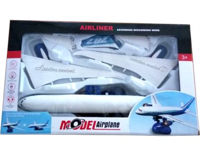 Alltoys Skládací letadlo s funkcí simulovaného vzletu