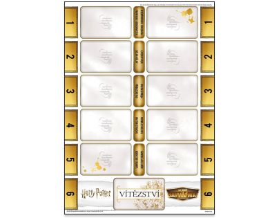 Alltoys Společenská hra Harry Potter Top Trums battle mat