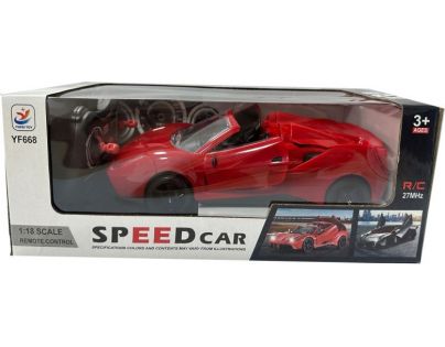 Alltoys Sportovní RC auto 1 : 18 červený kabriolet