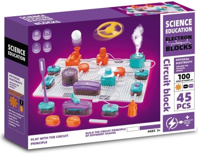 Alltoys Stavebnice elektrické obvody 45 dílů