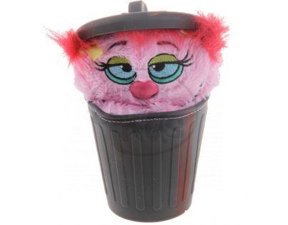Stinky Plyšák z popelnice 12 cm - Růžová