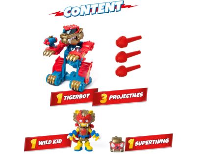 Alltoys SuperThing S - Herní sada Wild Tigerbot