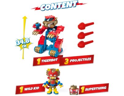 Alltoys SuperThing S - Herní sada Wild Tigerbot