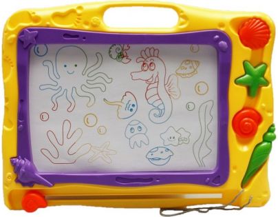 Alltoys Tabulka magnetická barevná