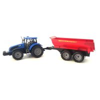 Alltoys Traktor s valníkem modrý