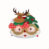 Alltoys Vánoční brýle s třpytkami 17x14 cm 2