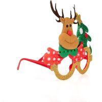 Alltoys Vánoční brýle s třpytkami 17x14 cm 4