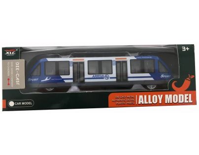 Alltoys Vláček 15 cm modrý