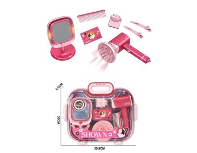 Alltoys Vlasové studio fén + zrcadlo