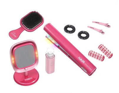 Alltoys Vlasové studio vlasová žehlička + zrcadlo