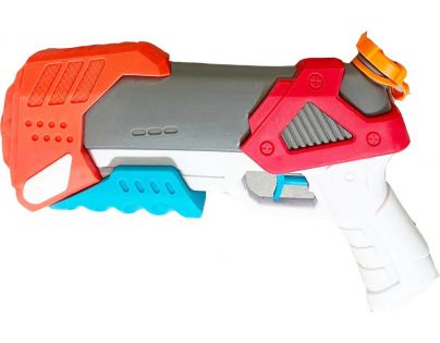 Alltoys Vodní pistole 26 cm červenošedá