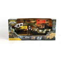Alltoys Vojenská sada vozidlo a helikoptéra - Poškozený obal 2