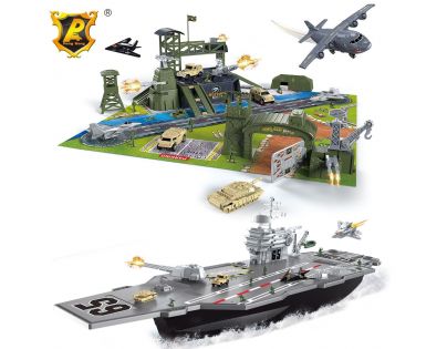 Alltoys Vojenský letadlový velký set