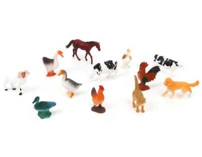 Alltoys Zvířátka z farmy 12 ks