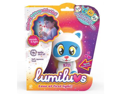 Alltoys Zvířátko Lumiluvs kočička modro-bílá