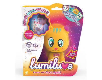 Alltoys Zvířátko Lumiluvs kočička oranžová