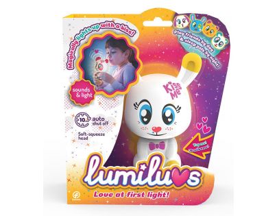 Alltoys Zvířátko Lumiluvs králíček bílý