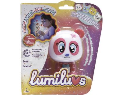 Alltoys Zvířátko Lumiluvs panda růžová
