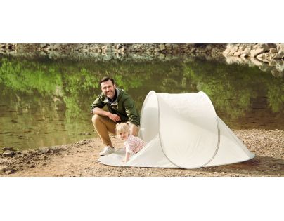 Altus Samorozkládací outdoorový paravan modrožlutý