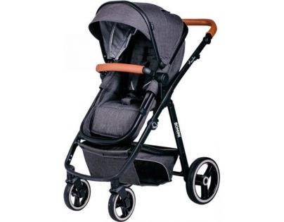 Amadeo kočár 2v1 antracite