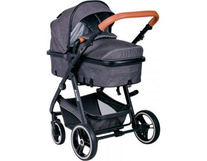 Amadeo kočár 2v1 antracite