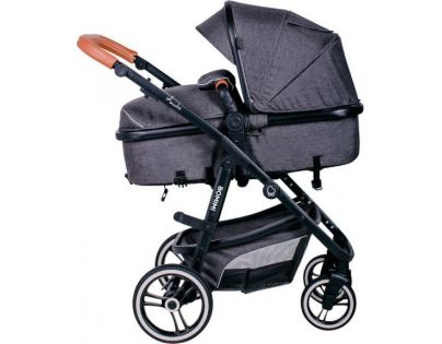 Amadeo kočár 2v1 antracite