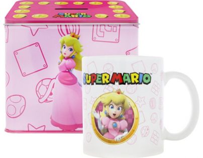 Amiibo Hrneček a kasička Super Mario Peach