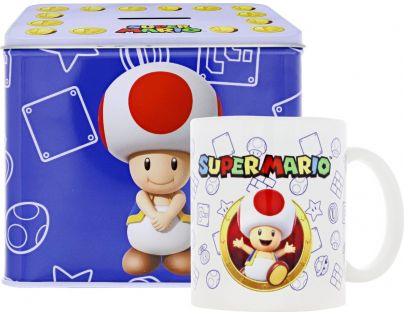 Amiibo Hrneček a kasička Super Mario Toad