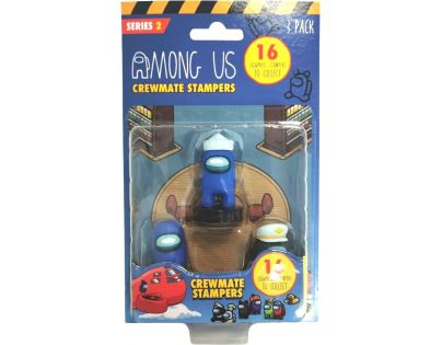 AmongUs Crewmate Figurky razítka 1 pack modrý